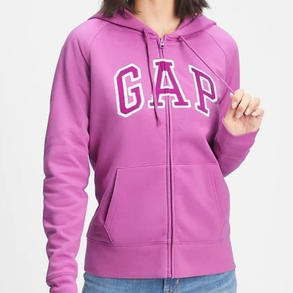 Gap Zip-Front Women Hoodie Size M NWT